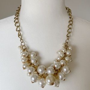 ZARA Pearl Statement Necklace